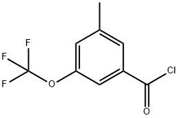 3-Methyl-5-(trifluoromethoxy)benzoyl chloride