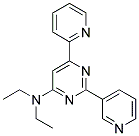 N,N-DIETHYL-6-PYRIDIN-2-YL-2-PYRIDIN-3-YLPYRIMIDIN-4-AMINE 结构式