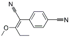 4-((Z)-1-CYANO-2-METHOXY-BUT-1-ENYL)-BENZONITRILE 结构式