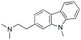 DIMETHYL-[2-(9-METHYL-9H-CARBAZOL-2-YL)-ETHYL]-AMINE 结构式