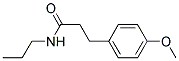 3-(4-METHOXY-PHENYL)-N-PROPYL-PROPIONAMIDE 结构式
