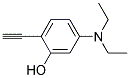 5-Diethylamino-2-ethynyl-phenol 结构式