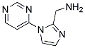 C-(1-PYRIMIDIN-4-YL-1H-IMIDAZOL-2-YL)-METHYLAMINE 结构式