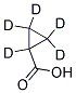 CYCLOPROPANE-D5-CARBOXYLIC ACID 结构式