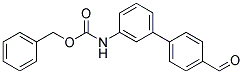 (4'-FORMYL-BIPHENYL-3-YL)-CARBAMIC ACID BENZYL ESTER 结构式