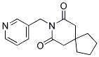 8-(PYRIDIN-3-YLMETHYL)-8-AZASPIRO[4.5]DECANE-7,9-DIONE 结构式