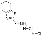 C-(4,5,6,7-TETRAHYDRO-BENZOTHIAZOL-2-YL)-METHYLAMINE DIHYDROCHLORIDE 结构式