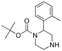 2-O-TOLYL-PIPERAZINE-1-CARBOXYLIC ACID TERT-BUTYL ESTER 结构式