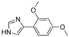 4-(2,4-DIMETHOXY-PHENYL)-1H-IMIDAZOLE 结构式