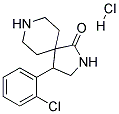 4-(2-CHLOROPHENYL)-2,8-DIAZASPIRO[4.5]DECAN-1-ONE HYDROCHLORIDE 结构式