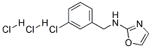 (3-CHLORO-BENZYL)-OXAZOL-2-YL-AMINE DIHYDROCHLORIDE 结构式