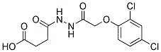 3-(N'-[2-(2,4-DICHLORO-PHENOXY)-ACETYL]-HYDRAZINOCARBONYL)-PROPIONIC ACID 结构式