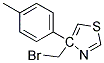 4-Bromomethyl-4-p-tolyl-thiazole 结构式