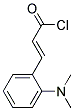 3-(2-DIMETHYLAMINO-PHENYL)-ACRYLOYLCHLORIDE 结构式