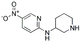 (5-NITRO-PYRIDIN-2-YL)-PIPERIDIN-3-YL-AMINE 结构式