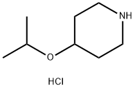 4-异丙氧基-哌啶盐酸盐 结构式