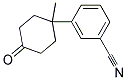 3-(1-METHYL-4-OXO-CYCLOHEXYL)-BENZONITRILE 结构式