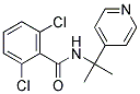 N-[DIMETHYL-(PYRIDIN-4-YL)METHYL]-2,6-DICHLOROBENZAMIDE 结构式