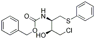 (2S,3R)-N-CBZ-3-AMINO-1-CHLORO-4-(PHENYLTHIO)BUTAN-2-OL, >97.5% 结构式