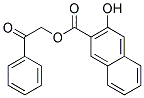 2-OXO-2-PHENYLETHYL 3-HYDROXY-2-NAPHTHOATE, TECH 结构式