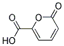 2-OXO-2H-PYRAN-6-CARBOXYLIC ACID 结构式