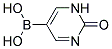 2-PYRIMIDINONE-5-BORONIC ACID 结构式