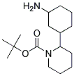 TERT-BUTYL 2-(3-AMINOCYCLOHEXYL)PIPERIDINE-1-CARBOXYLATE 结构式