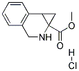METHYL 1A,2,3,7B-TETRAHYDRO-1H-CYCLOPROPA[C]ISOQUINOLINE-1A-CARBOXYLATE HYDROCHLORIDE 结构式