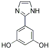 5-(1H-Imidazol-2-yl)-benzene-1,3-diol 结构式