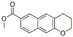 3,4-DIHYDRO-2H-BENZO[G]CHROMENE-7-CARBOXYLIC ACID METHYL ESTER 结构式