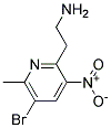 (5-Bromo-6-methyl-3-nitro-pyridin-2-yl)-ethyl-amine 结构式
