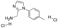 C-(1-P-TOLYL-1H-IMIDAZOL-2-YL)-METHYLAMINE 2HCL 结构式