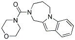 2-(MORPHOLIN-4-YLCARBONYL)-2,3,4,5-TETRAHYDRO-1H-[1,4]DIAZEPINO[1,2-A]INDOLE 结构式