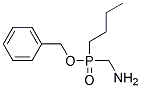 AMINOMETHYL-BUTYL-PHOSPHINIC ACID BENZYL ESTER 结构式