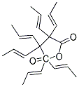 HEXAPROPENYL SUCCINIC ANHYDRIDE 结构式
