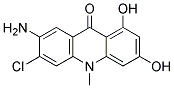 7-AMINO-6-CHLORO-1,3-DIHYDROXY-10-METHYL-10H-ACRIDIN-9-ONE 结构式