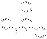 N-PHENYL-2,6-DIPYRIDIN-2-YLPYRIMIDIN-4-AMINE 结构式