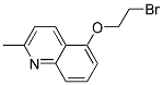 5-(2-BROMO-ETHOXY)-2-METHYL-QUINOLINE 结构式