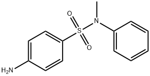 4-AMINO-N-METHYL-N-PHENYL-BENZENESULFONAMIDE 结构式