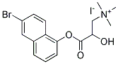 6-BROMO-BETA-CARBONAPHTHOXY CHOLINE IODIDE 结构式
