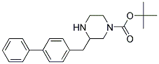 3-BIPHENYL-4-YLMETHYL-PIPERAZINE-1-CARBOXYLIC ACID TERT-BUTYL ESTER 结构式