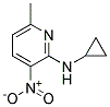 CYCLOPROPYL-(6-METHYL-3-NITRO-PYRIDIN-2-YL)-AMINE 结构式