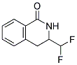 3-DIFLUOROMETHYL-3,4-DIHYDRO-2H-ISOQUINOLIN-1-ONE 结构式