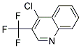 4-CHLORO-3-(TRIFLUOROMETHYL)QUINOLINE 结构式