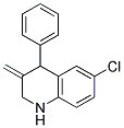 6-CHLORO-3-METHYLENE-4-PHENYL-1,2,3,4-TETRAHYDRO-QUINOLINE 结构式