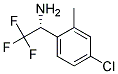 (R)-1-(4-CHLORO-2-METHYL-PHENYL)-2,2,2-TRIFLUORO-ETHYLAMINE 结构式