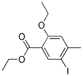 ETHYL 2-ETHOXY-5-IODO-4-METHYLBENZOATE 结构式