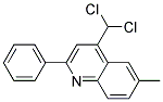 4-Dichloromethyl-6-methyl-2-phenyl-quinoline 结构式