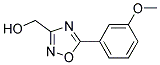 (5-(3-METHOXYPHENYL)-1,2,4-OXADIAZOL-3-YL)METHANOL 结构式