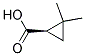 (R)-2,2-DIMETHYLCYCLOPROPANECARBOXYLIC ACID 结构式
